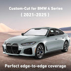 EcoNour Windshield Sunshade Compatible for BMW 4 Series 2021-2023 2024 2025, Sun Visor for Front Windshield & Window Sun Shade Cover, UV Heat Blocker & Protector, Car Accessories