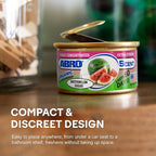 ABRO Car Air Fresheners: Canned, Spill Proof Airfreshener for Home, Office, or Car Accessories Interior, Lasts Up to 60 Days - 3 Pack Watermelon Sugar