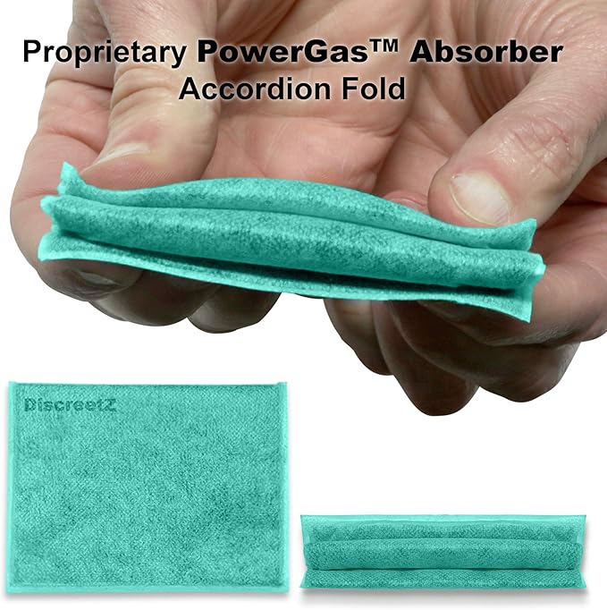 Gas pads absorb odors & sound, activated charcoal odor absorber flatulence pads, bad gas relief for adults, silence sound, women & men charcoal odor absorber underwear pads for buttocks. 15-Count P-15
