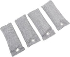 BRRNOO Activated Charcoal Bags, Bamboo Charcoal Air Purifying Odor Absorber for Shoe Car Home, with Reusable Deodorizer