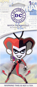 Plasticolor 005410R01 Wiggler DC Comics Harley Quinn Air Freshener