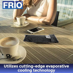FRIO Cooling Wallet - Insulin Cooler for 45+ Hours of Stress Free On The Go - Black - Individual