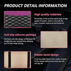 Car Center Console Cushion Pad, PU Leather Waterproof Auto Armrest Box Cover Protector, Comfortable Armrest Seat Box Cover Mat, Universal Car Accessories for SUV Truck (Purple)