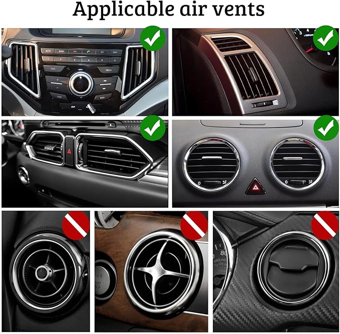 Fresh Car Vent Clip with your photo,Crystal Car Air Freshener Vent Clip,Customized Photo Car Interior Decorations