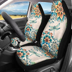 KEIAHUAN Boho Mandala Dragonfly Car Seat Cover for Women Universal Non-Slip Car Seat Protector Front/Rear Seat Cover Fits for Truck SUV Sedan Van