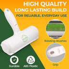 Pet Hair Remover for Furniture – Reusable Lint Roller and Pet Hair Removal Tool for Couch, Carpet, Bedding, Clothes, Car Seats – Multi-Surface Roller for Dog and Cat Fur