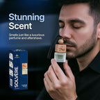 Solvere Diffuser with Vent Clip | Strong Automotive Freshener Long Lasting | Powerful Car Fresheners for Men with Odour Eliminating Technology | Luxury Air Freshener by Perfa