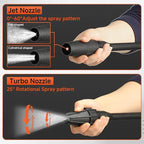 Pressure Washer Gun, Replacement Pressure Washer Wand with Jet and Turbo Nozzle – Compatible with Some of Portland Husky Black Decker Ford Pulsar ShopForce Taskforce Powerwasher Taskmaster