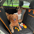 Dog Car Seat Cover for Back Seat - Waterproof and Anti-Slip Car Dog Seat Cover, with Hammock Design for Safe and Comfortable Travel, Suitable for Most Cars Trucks SUVs
