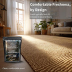 Lapew Cabin Vibes Carpet Deodorizer Powder - Pet Safe Freshener for Vacuuming | Scented Odor Eliminator for Home | 16 oz
