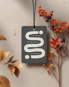 Neutral Christian Car Air Freshener 4 Pcs Coconut Scented, Religious Faith Bible Verse Car Accessories Mirror Decor for Women Men, Christian Hanging Air Freshener for Cars Closet Drawer Books