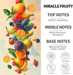 2-Pack Car Fresheners Long Lasting & Car Deodorizer - Miracle Fruity Hanging Car Air Freshener for Women, Car Necessities & Scent Diffuser by VUTOLLOSA
