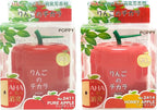 car air freshener, Mixed 2 Packs, Pure Apple and Honney Apple Scent in Cute Apple Shape Container, Best JDM Japan Car, Home, Office Air Freshener
