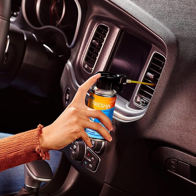 Armor All Car Air Freshener and Cleaner, Odor Eliminator Spray for Cars, Trucks, Freshfx Tranquil Skies, 5 Fl Oz Each