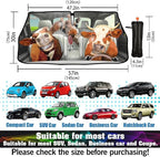 Fun Cow Driving Car Sunshade Umbrella Cow Print Windshield Sun Shade for Car Retractable Umbrella Sunshades for Front Window Fun Cows Driving Sun Shades Cover Visor Portector Block UV Rays