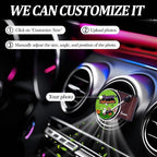 Personalized Customized Photo Car Air Freshener，Double Sided Customized Car Fresheners，Custom Air Fresheners With Picture for Boyfriend、Dad、Mom、Music Lovers. (12pcs Halloween)