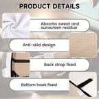 Car Seat Covers 2pcs White Waterproof Towel Car Seat Cover Universal Fit for Most Trucks SUV Fitness Athletes Pets Gym and Water Sport