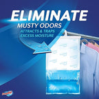 DampRid Fresh Scent Hanging Moisture Absorber, 16 oz., 3 Pack - Eliminates Musty Odors for Fresher, Cleaner Air, Ideal Moisture Absorbers for Closet, 14% More Moisture Absorbing Power*