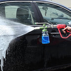 FENG PAI Foam Cannon Dual-Connector Accessory, Pressure Washer Double Tip Attachment for Soap Cannon with 7PCS Pressure Washer Sprayer Nozzles for Car Wash,1/4" Quick Connect, Without Foam Cannon