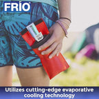 FRIO Cooling Wallet - Insulin Cooler for 45+ Hours of Stress Free On The Go - Red - Duo