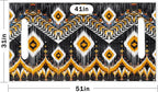 ENYORSE Golf Cart Seat Covers - Ethnic Style Golf Cart Towel Blanket for 2/4 Seater, Soft & Breathable Microfiber, Keeps Seats Cool & Comfortable, 51”x31”, Fits EZGO/Yamaha/Club Car