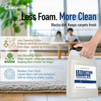 Nanoskin EXTRACTOR SHAMPOO Low Foaming Carpet Cleaner 5 Gallons - Machine Use Upholstery Cleaner, Stain Remover & Odor Eliminator on Rug Car Upholstery Carpets | For Automotive, Home, Office & More