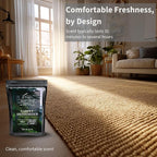 Lapew Misty Grove Carpet Deodorizer Powder - Pet Safe Freshener for Vacuuming | Scented Odor Eliminator for Home | 36 oz