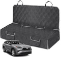 Dog Car Seat Cover Compatible with Toyota Highlander 2013-2024 2025, Waterproof Pet Bench Seat Cover for Back Seat, 600D Heavy Duty Scratch Proof Nonslip Truck Seat Covers for Dogs