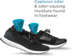 remodeez Activated Charcoal Shoe Deodorizer (Blue 1-Pair)