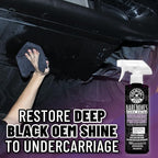 Chemical Guys Bare Bones Premium Dark Shine Spray - For Undercarriage, Wheel Wells & Trim - Deep Black Finish, Non-Greasy, Safe for Cars, Trucks, SUVs, RVs - 128 oz (1 Gallon)