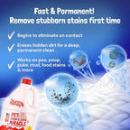 Sunny & Honey Pet Stain and Odor Remover - Enzyme Cleaner for Dog Urine and Poop on Carpets and Furniture - Strong Pet Carpet Cleaner Spray (1 Gallon Fall Spice)