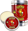 Leather Better Natural Leather Furniture Conditioner - for Boots, Shoes, Purses, Car Seats, Jackets, and Couches/Restore Moisture and Prevent Cracking (40.2 oz)