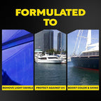 Meguiar’s Flagship Premium Marine Wax, M6332, Easy-to-Use Boat Polish and Wax that Removes Swirls, Scratches, and Oxidation While Adding Long-Lasting Protection, Gifts for Car Lovers, 32 Oz