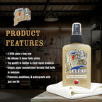 Doc Baileys “Clear” Formula Kit for Professional Detailers | Clean and Waterproof Blue, Pink, Red, and Brown Shades of Leather | | Protect and Revive Leather, Vinyl, Canvas, and More