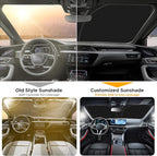 Econour Windshield Sunshade for Acura NSX 2000-2020, 2021, 2022 Sun Visor for Front Window Sun Shade Cover, UV Blocker & Protector, Car Accessories