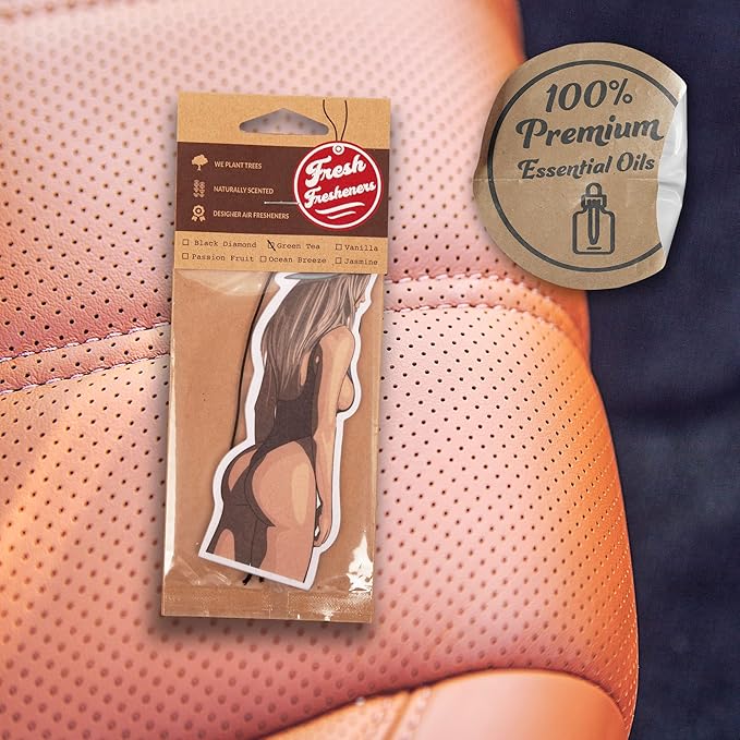 Funny Naughty Unique Car Air Fresheners Scented With Premium Oils By Fresh Fresheners (Sexy Women)