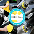 30Pcs Car Detailing Kit, Car Wash Cleaning Kit, Auto Detailing Drill Brush Set, Car Cleaning Gel, Car Cleaning Supplies for Interior, Exterior, Wheels, Windows
