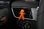 Cesare Car Air Freshener Energy Fragrance Orange Long Lasting 45 Days Air Vent Clip Uses Alcohol-Free Fragrance Oil Non-Toxic EVA Material