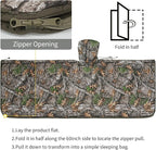 Poncho Liner Hoodie with Pocket Insulated Military Sleeping Bag Water Resistant for Outdoor Camping Travel Survival Hunting Car Emergency