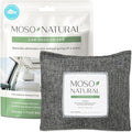 Moso Natural Charcoal Odor Absorber for Cars, 300g Bamboo Charcoal Air Purifying Bag, Unscented Odor Eliminator, Lasts Up to 2 Years, HGTV Editors’ Pick