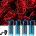 Smart Car Air Freshener Diffuser, Aromatizante para Carro Inteligente Intelligent Car Aroma (4pcs Oils,Rose)