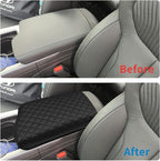 Zxiaochn Console Armrest Cover for Hyundai Palisade 2020 2021 2022 2023 2024 2025 2026, Armrest Lid Leather Protector, Center Console Cushion Interior Accessories