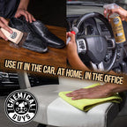 Chemical Guys Leather Cleaner and Conditioner Kit - Car Cleaner and Conditioner, Safely Cleans & Conditions Leather Car Interiors, Furniture, Shoes, Boots, Bags, Apparel & More, 2 Bottles (16 oz Each)