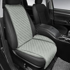surpassme Comfortable Car Seat Covers Universal Front Seat Covers for Car Accessories, Padded Car Interior Covers for Automotive, SUV, Truck, and Van(Grey)