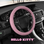 Sanrio Hello Kitty Car Trunk Organizer, Steering Wheel Cover, Air Freshener & Refill – Cute, Collapsible, Heavy-Duty Storage & Car Accessories for Groceries, Tools, Travel – 12.5"L x 12.5"W x 9"H