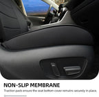 Lolcar Rav4 Hybrid Car Seat Covers Custom Fit for 2019 2020 2021 2022 2023 2024 2025 Toyota Rav4 Hybrid Model Only LE,XLE,XLE Premium,Limited,Woodland Edition, 5 Seats Full seat,Faux Leather(Black)