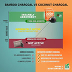 Sunlight® Activated Charcoal Odor Absorber for Home, Odor Eliminator for Strong Odor, Closet deodorizer, Car Air Purifier, Car Smoke Odor Eliminator, better than Bamboo Charcoal Bag 10 Pack, 100g Each