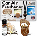 Personalized Car Air Freshener, Wood Diffuser and Fragrance Oil Set, Custom Message, Rearview Mirror Charm, Bigfoot Believe, Sasquatch, Auto Accessory for Men or Women (Cashmere Glow)