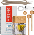 Car Luxury Perfume - TheScent - Air Freshener - №6 Imperious: For Women - 1Fl Oz Luxury Essential Oil Diffuser with Sticks - Strong and Long-Lasting Scent