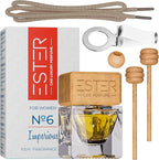 Car Luxury Perfume - TheScent - Air Freshener - №6 Imperious: For Women - 1Fl Oz Luxury Essential Oil Diffuser with Sticks - Strong and Long-Lasting Scent